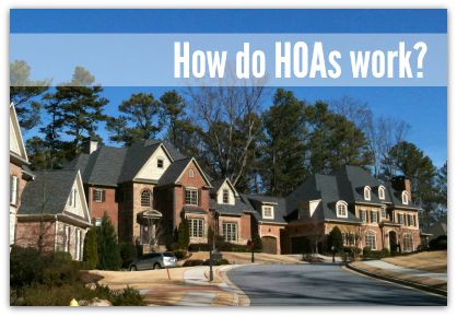 How do HOAs work